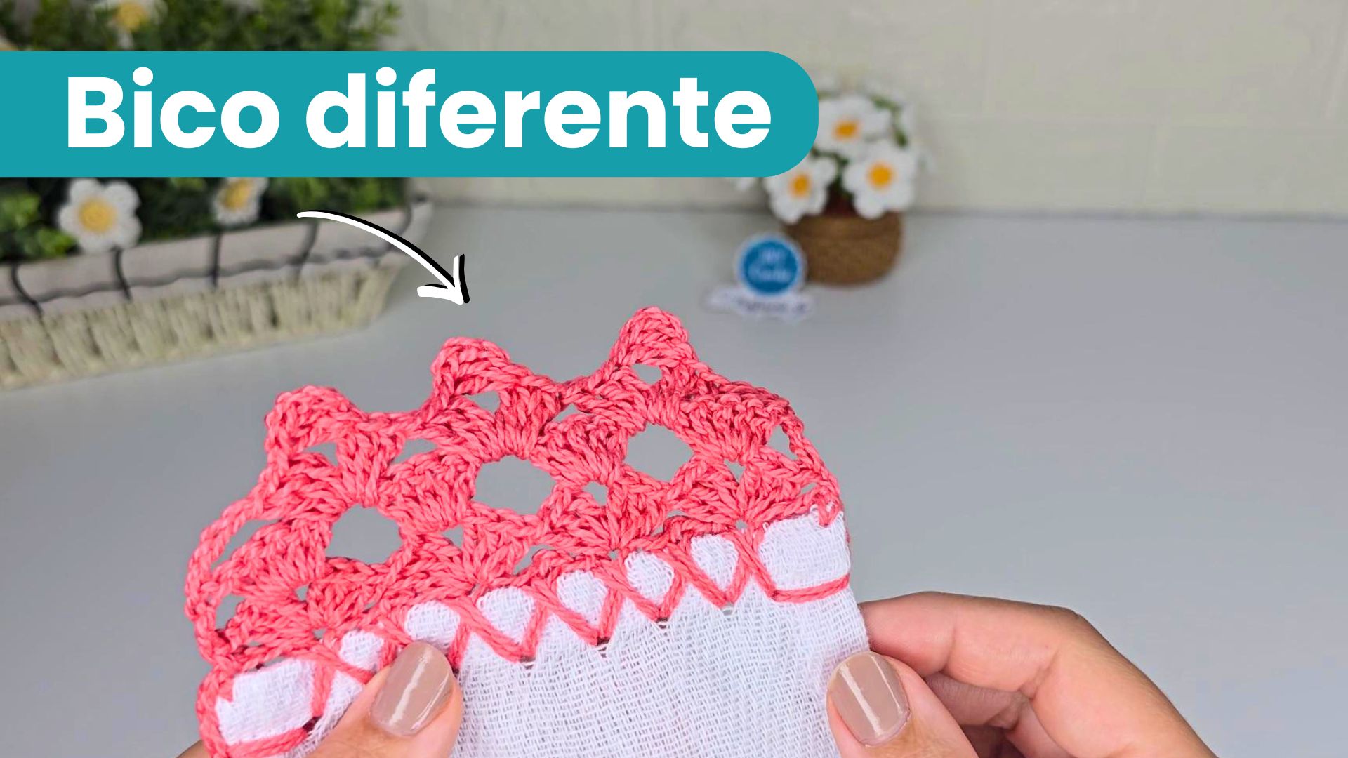 bico de crochê para pano de prato, Bico de crochê simples e bonito, Bicos de crochê Diferentes, Bico de crochê bem bonito,