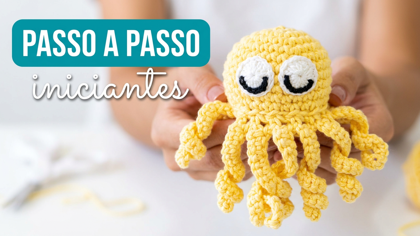 AMIGURUMI POLVO DE CROCHÊ - JNY Crochê