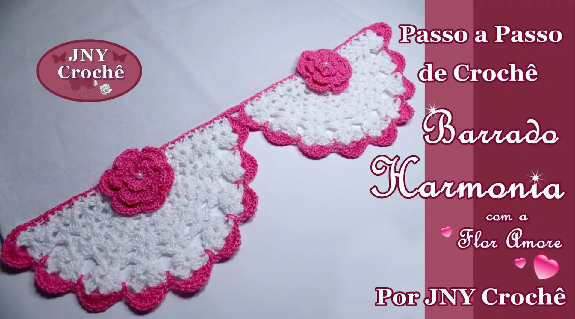 Barrado de crochê Harmonia