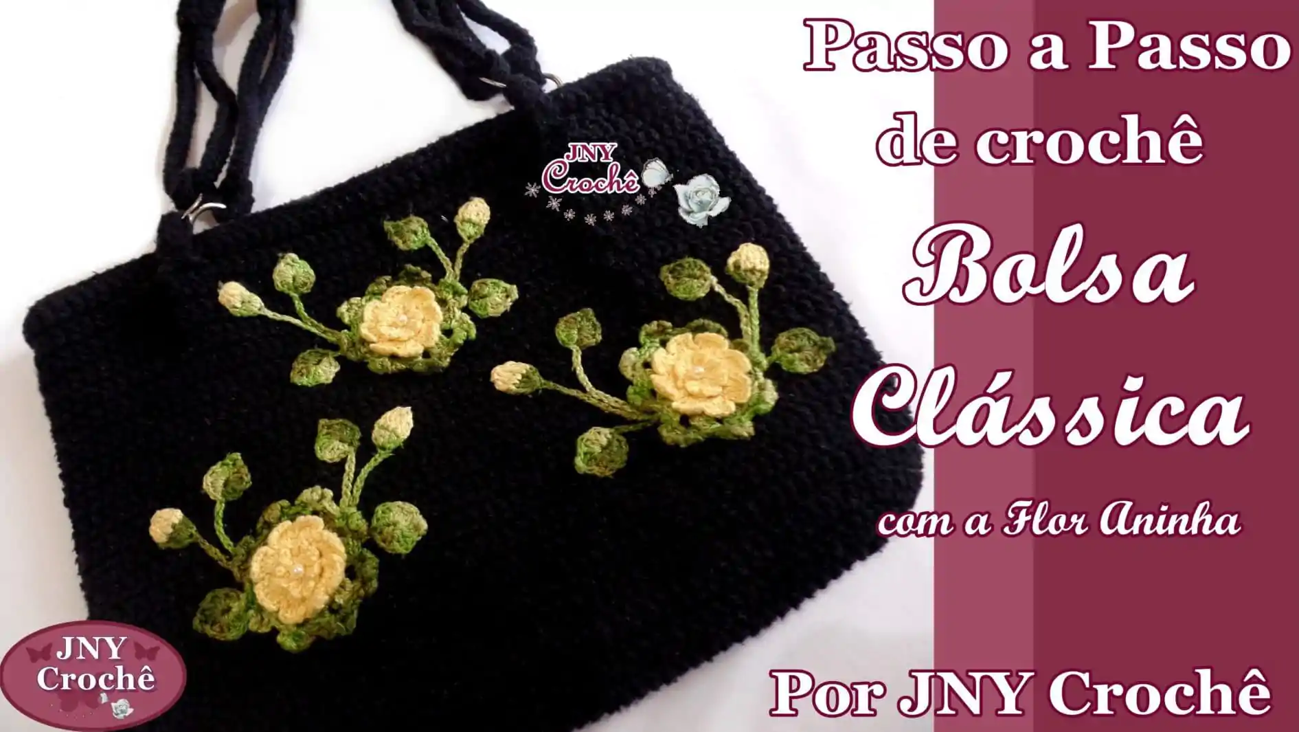 Bolsa de crochê | Clássica | passo a passo