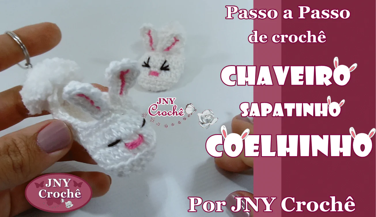 LEMBRANCINHA de crochê | Coelhinho