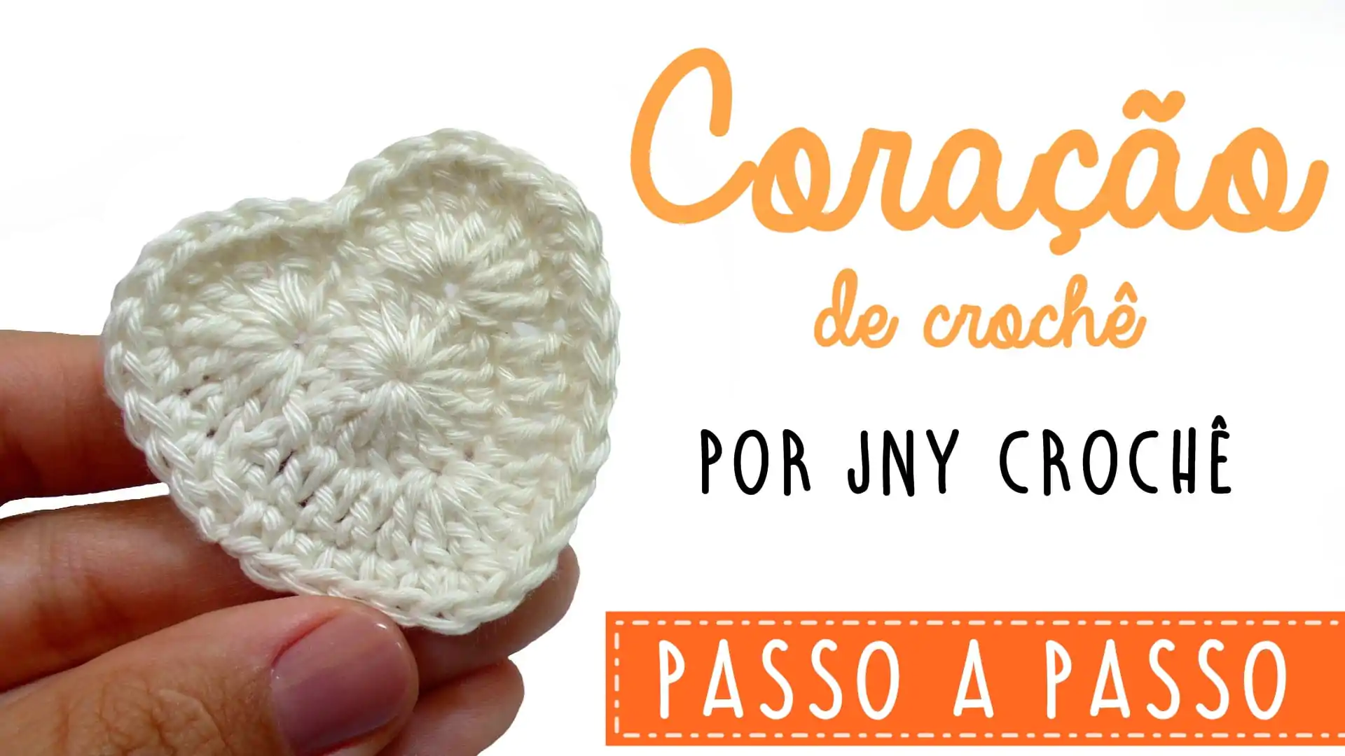 Coração de crochê fechado | FÁCIL