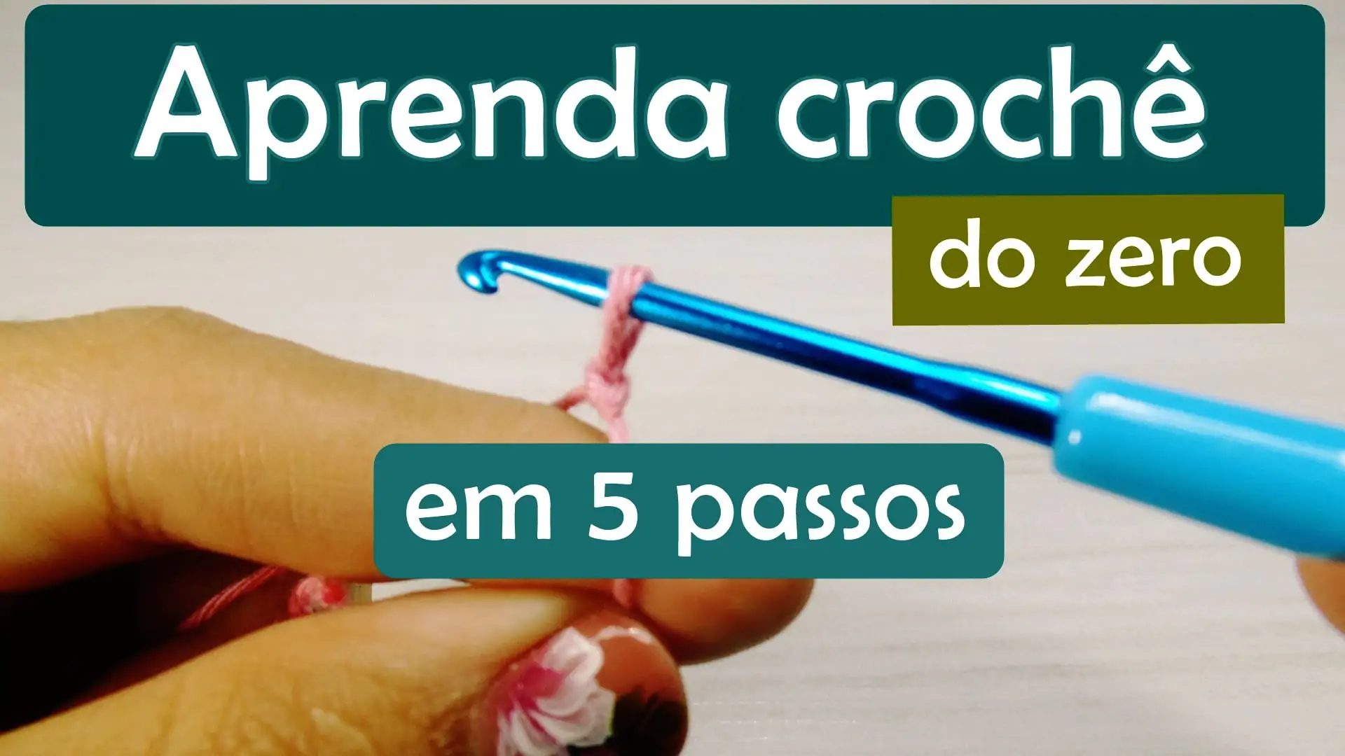 Iniciantes: Aprenda crochê do zero