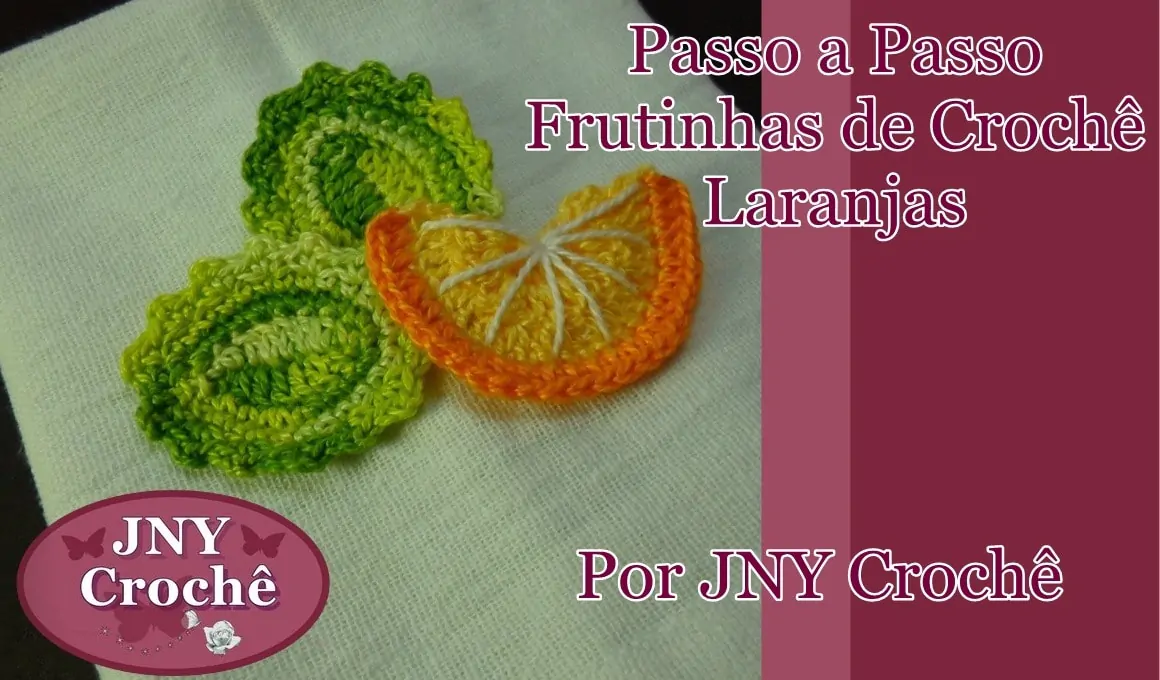 Laranja de crochê