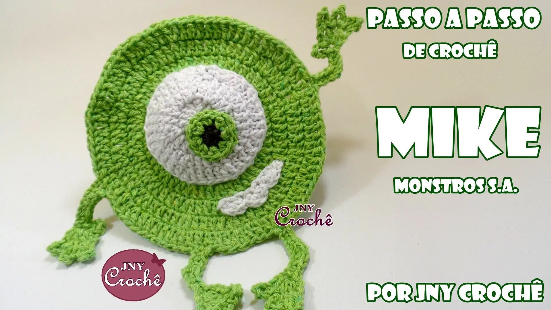 Mike de Monstros SA de crochê