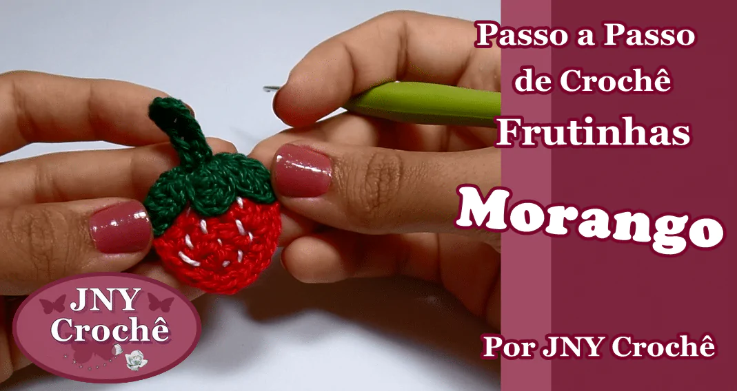 Moranguinho de crochê | passo a passo