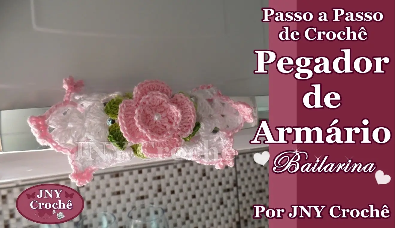 Pegador de armário Bailarina