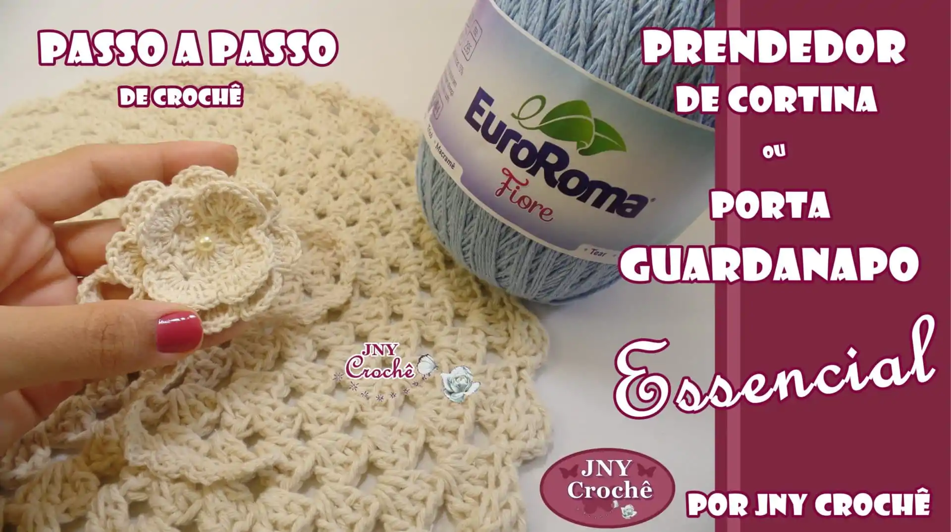Porta guardanapo de crochê | passo a passo