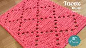 tapete de croche para sala maxi croche 