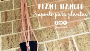 plant hanger macrame 