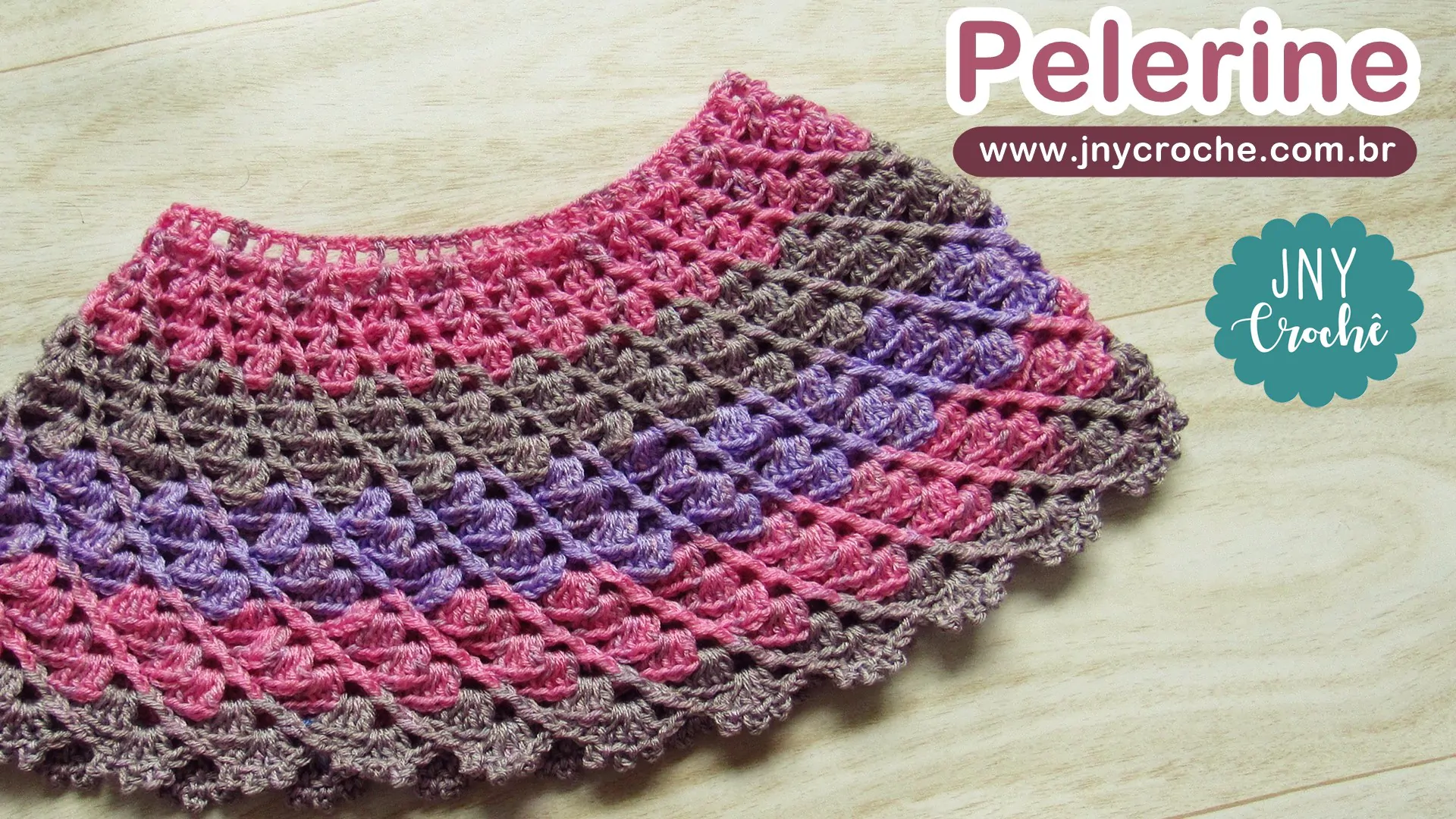 Pelerine de crochê