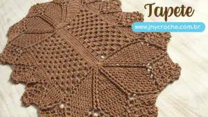 tapete de croche oval jnycroche