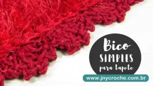 bico simples para tapete jnycroche