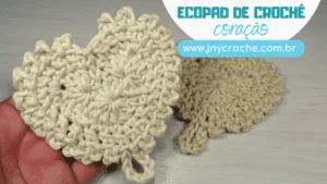 ecopad de croche coração 3a