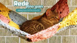 rede de croche para gato