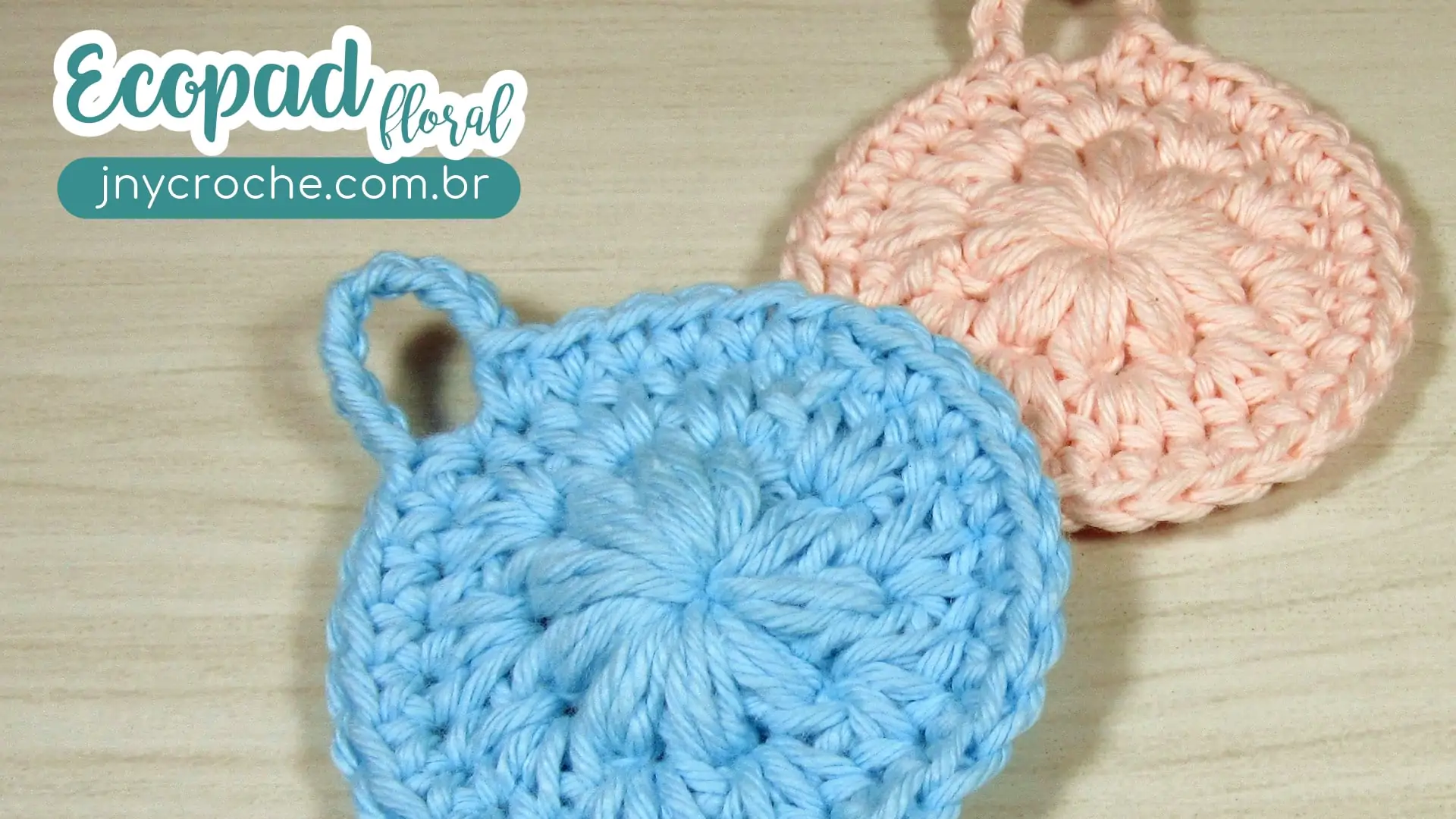 Ecopad de crochê Floral | CLUB