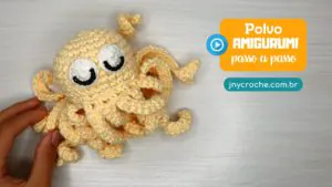 Amigurumi Polvo de crochê