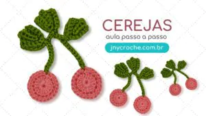 Cereja de crochê