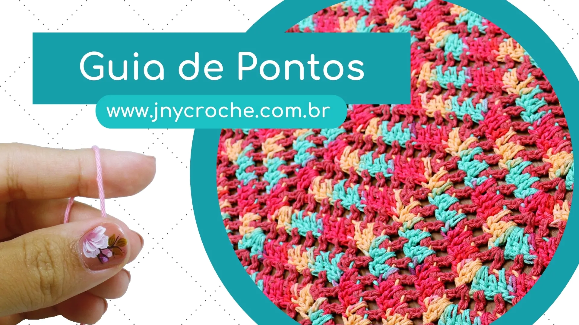 Guia de pontos de crochê | Aula 10 | CLUB