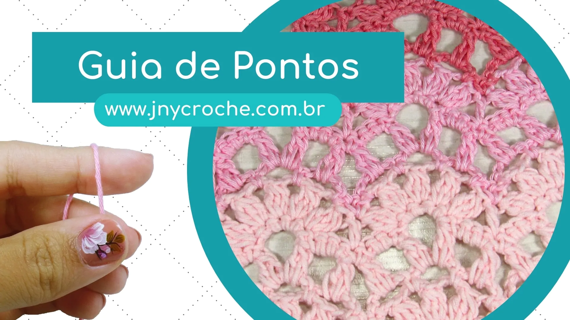 Guia de pontos de crochê | Aula 11 | CLUB