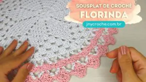 Sousplat de crochê Florinda