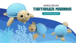 Amigurumi Tartaruga marinha