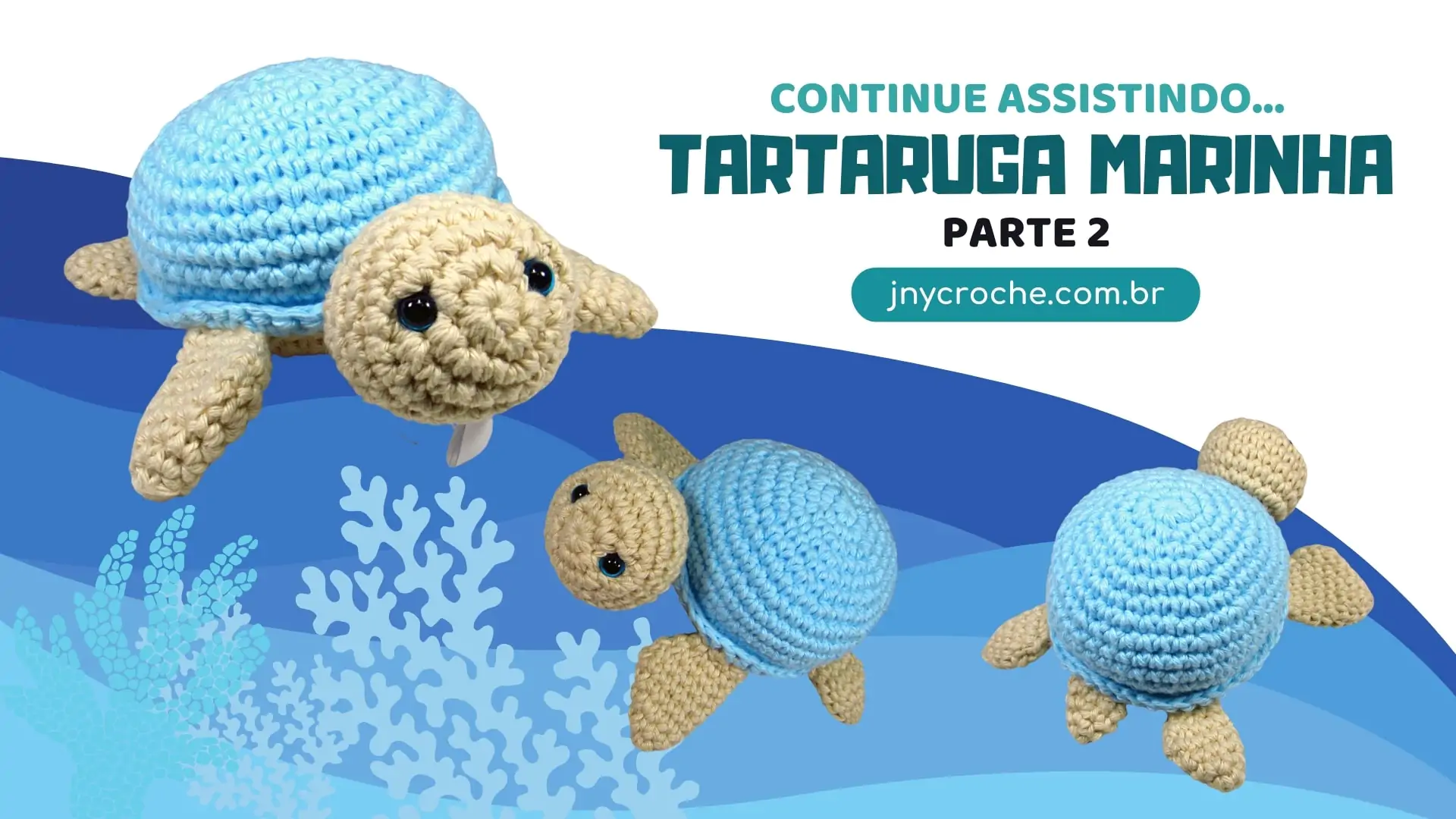 Amigurumi Tartaruga marinha de crochê | Parte 2 | CLUB