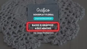 Gráfico Sousplat Floral