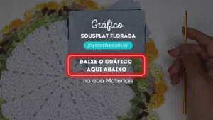 Gráfico sousplat Florada