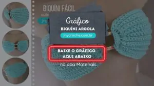 Gráfico Biquíni de crochê Argola