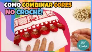 como combinar cores no croche por jny croche