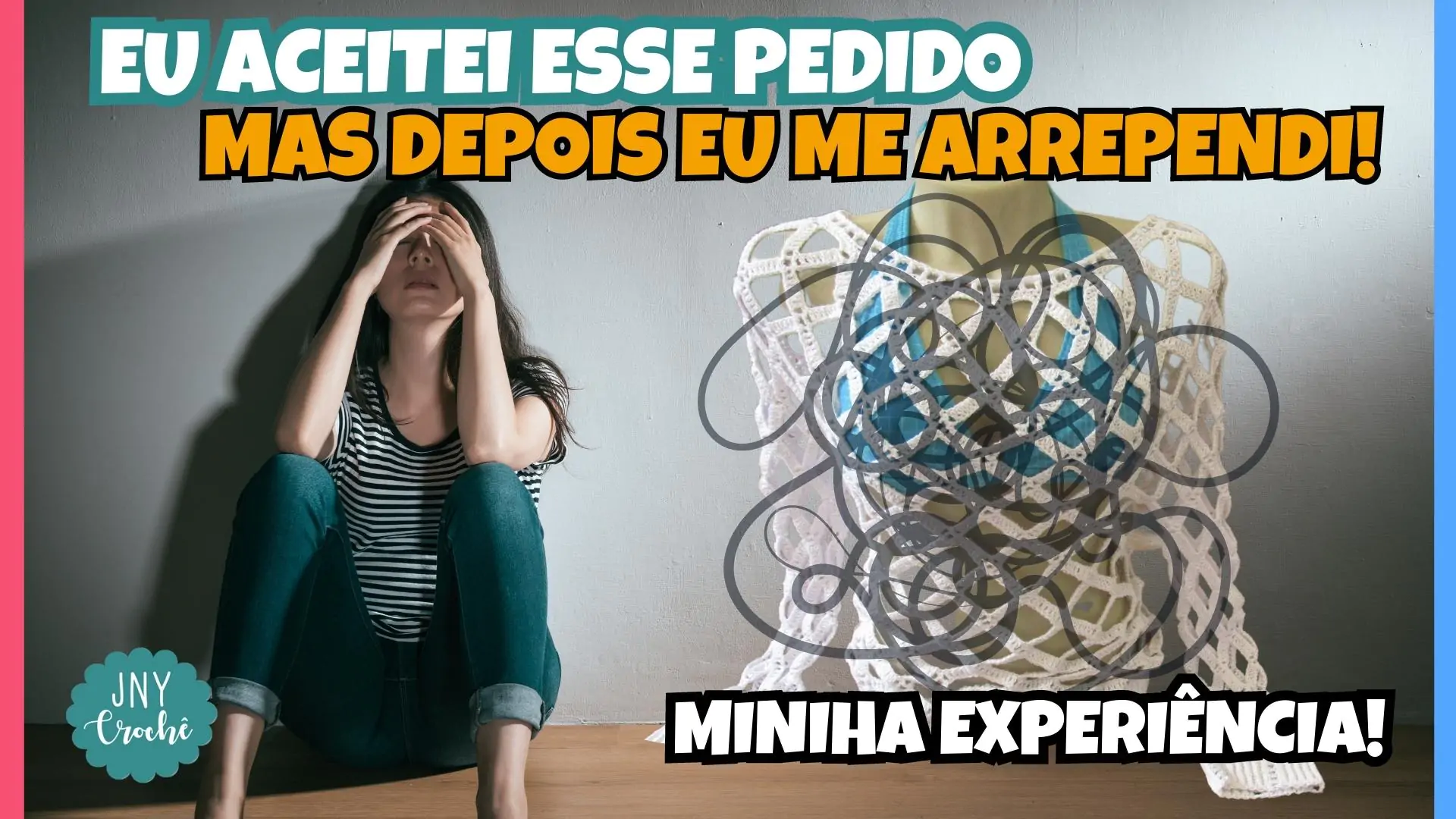 QUANDO A CLIENTE ME PEDIU EU ACEITEI, MAS ME ARREPENDI E HOJE EU NÃO ACEITARIA DE JEITO NENHUM | VENDER CROCHÊ NA INTERNET