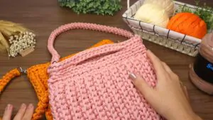 DICAS PARA BOLSA DE CROCHÊ E CESTO DE CROCHÊ COM FIO DE MALHA