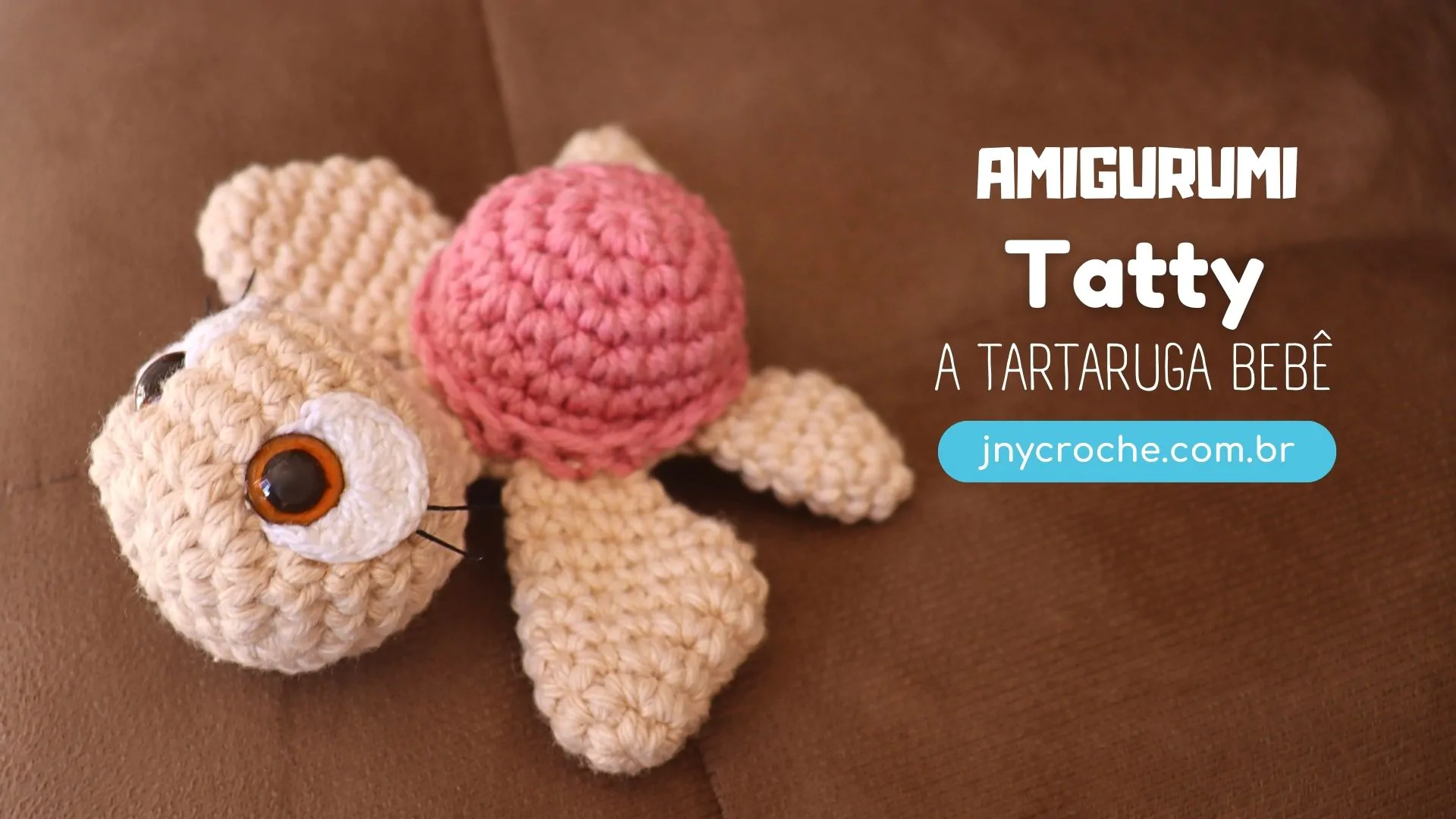 Amigurumi Tartaruga de Crochê Bebê Tatty | CLUB