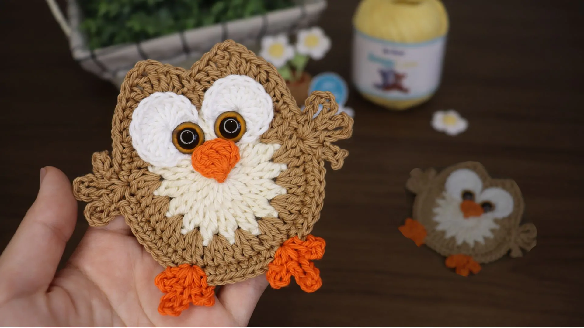 Corujinha de Crochê: Aprenda a Fazer essa Fofura com Olhos de Amigurumi Incríveis Passo a Passo!