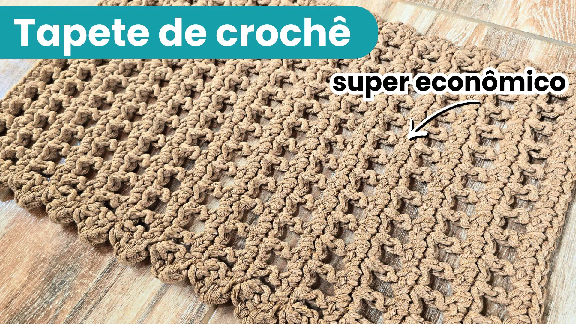 Tapete de crochê simples e bonito, Tapete de crochê passo a passo, Tapete de crochê fácil e rápido, Tapete de crochê fácil e econômico,